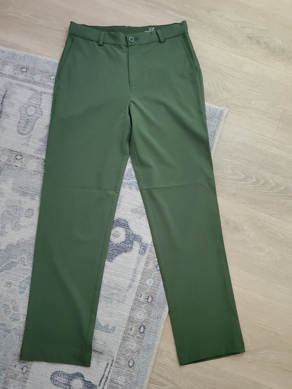Vineyard Vines Teen Boys Green Performance Pants Sz16